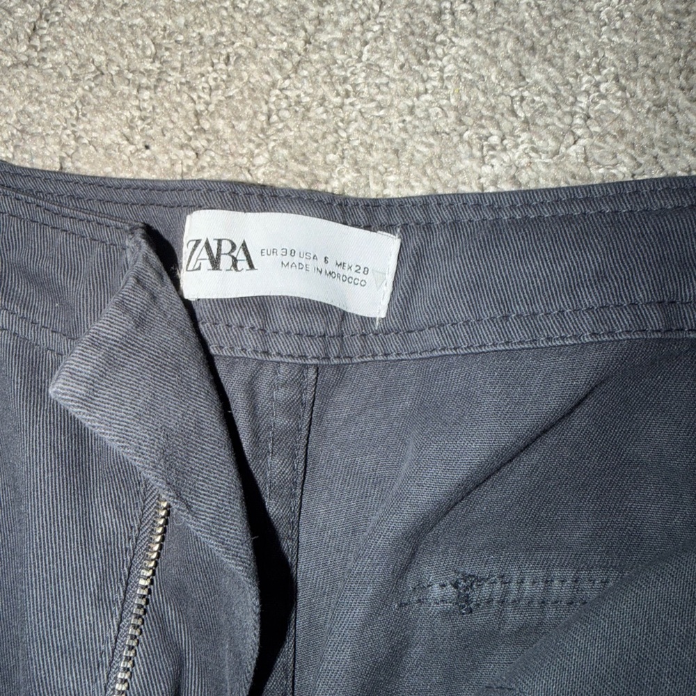 Grey cargo pants